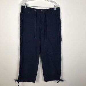 Lauren Ralph Lauren Women’s Capris Cropped pants Navy Blue Size 10